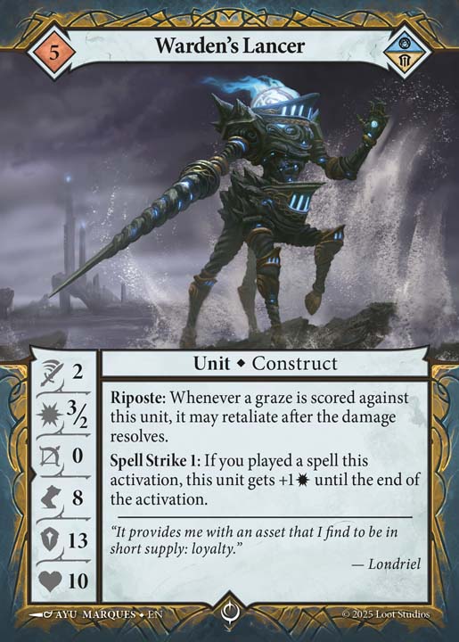 Warden’s Lancer